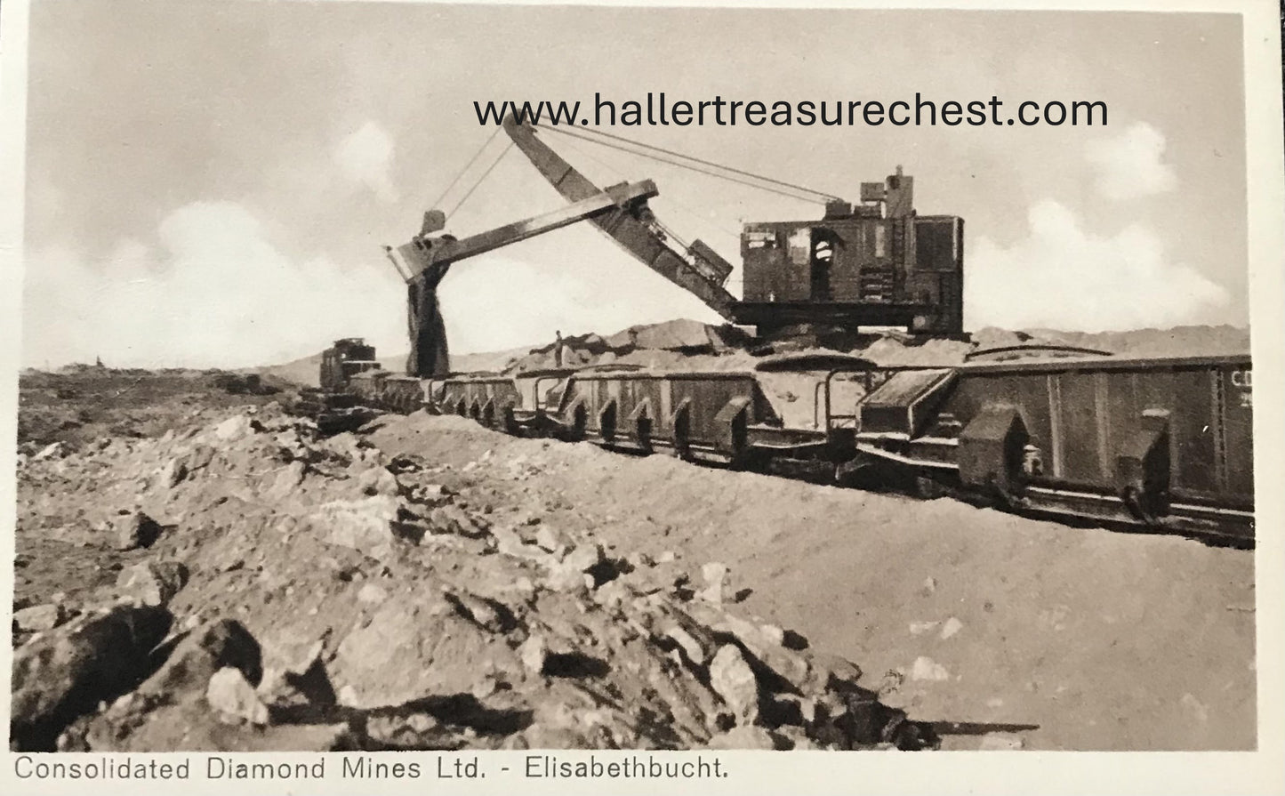 PC SWK-LUD 19.1. SWA Postkarte, Satz von 28 Postkarten der Consolidated Diamond Mines Ltd / SWA postcards, set of 28 postcards of CDM,