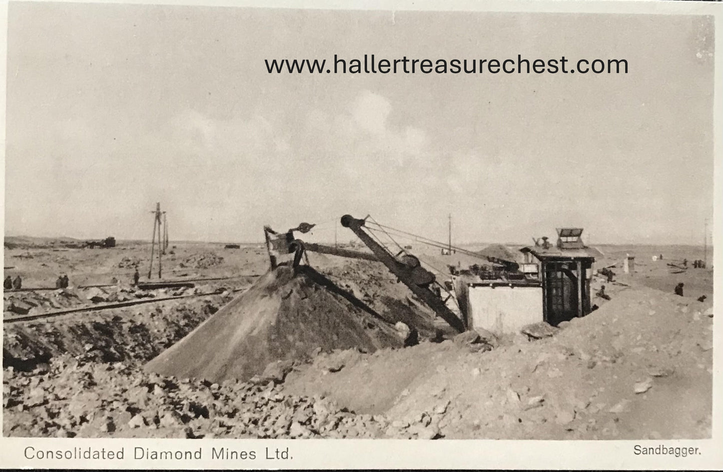 PC SWK-LUD 19.1. SWA Postkarte, Satz von 28 Postkarten der Consolidated Diamond Mines Ltd / SWA postcards, set of 28 postcards of CDM,