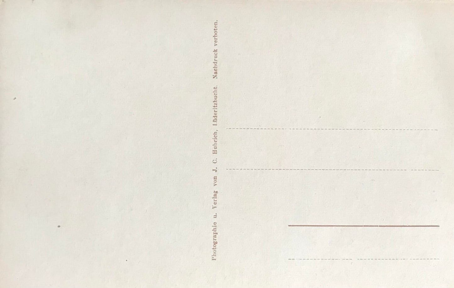PC SWK-LUD 8.3. Postkarte DSWA, Schinzstrasse, Lüderitzbucht, Nr. 125, Verlag J.C.Hubrich Postcard GSWA, Schinzstreet, Lüderitzbucht, No. 125