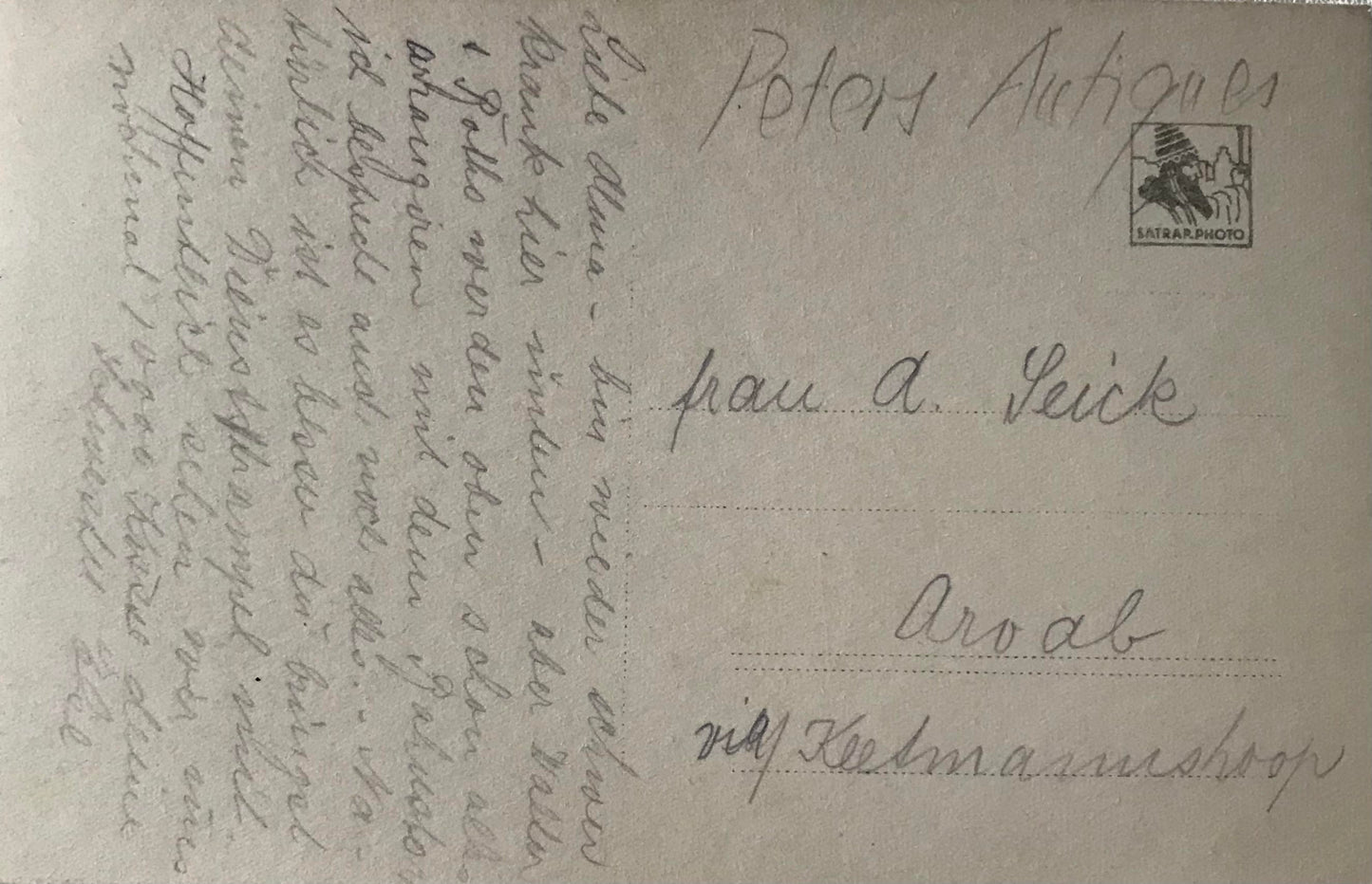 PC SWK 10.6. SWA Postkarte - Blick auf Südseite von Swakopmund 1940's / SWA post card - View on southern Swakopmund