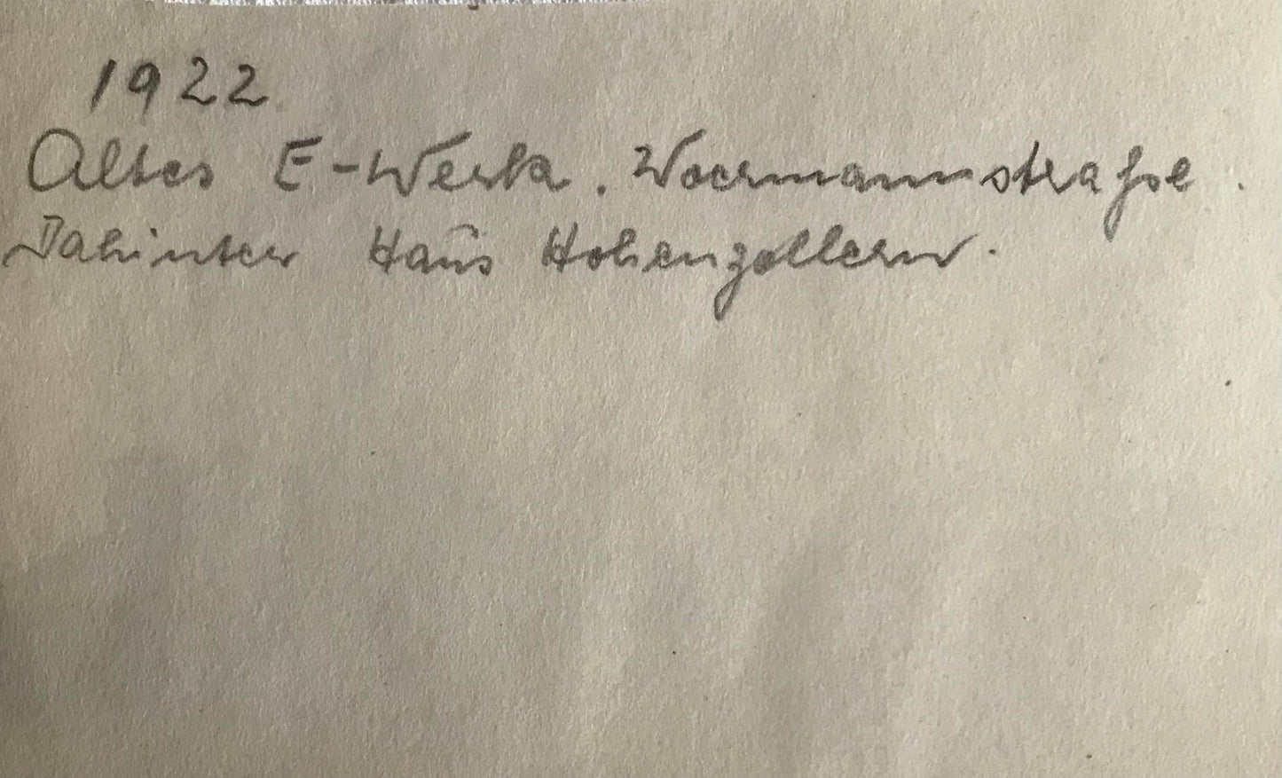 PC SWK 11.5. Original Foto - Altes E-Werk in Swakopmund 1922 / Original photo - Old power station in Swakopmund 1922