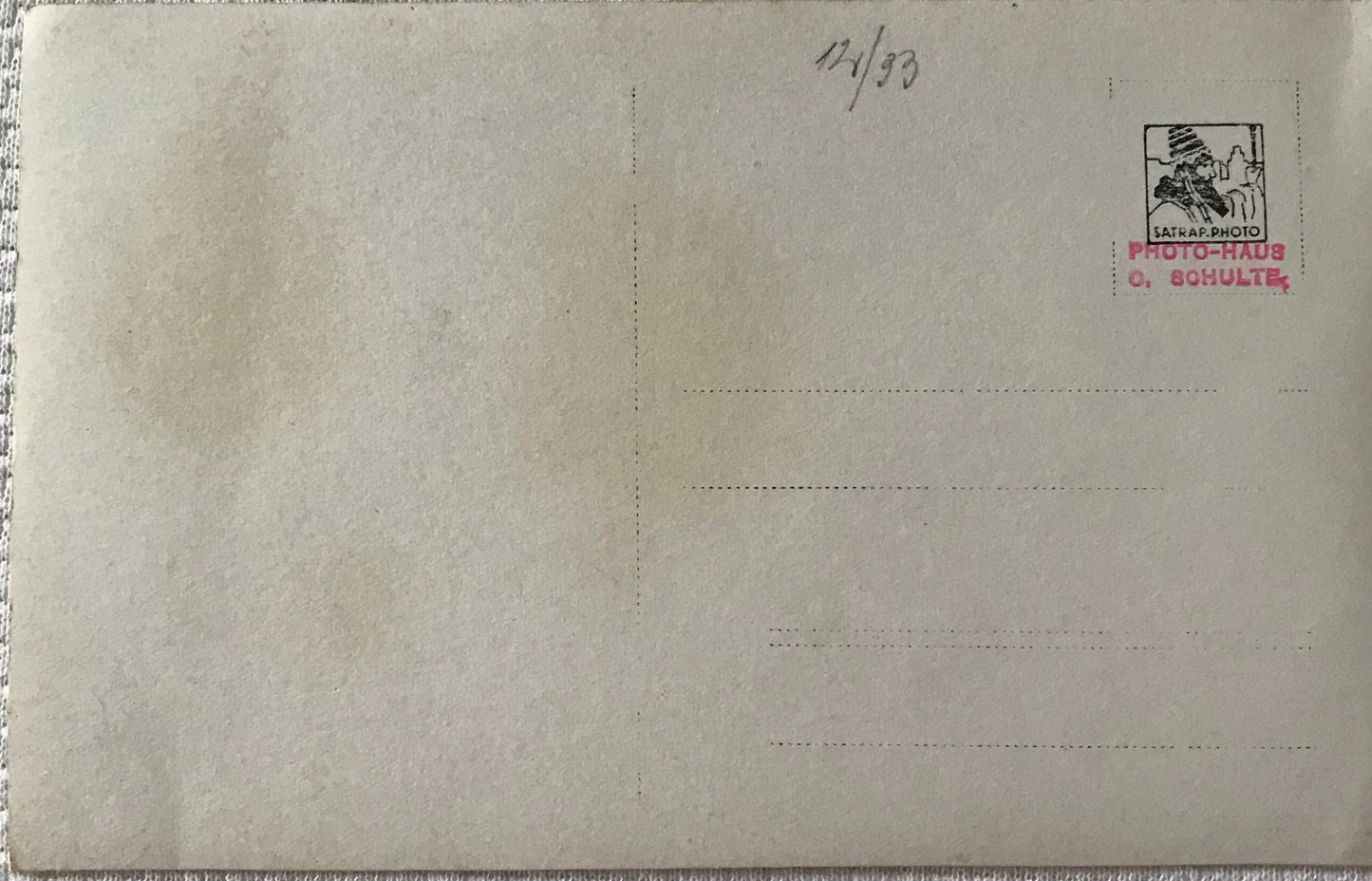 PC SWK 11.6. SWA Postkarte - Swakopmunder Kaiserstrasse - 1930er / SWA postcard - Swakopmund Kaiserstrasse - 1930s