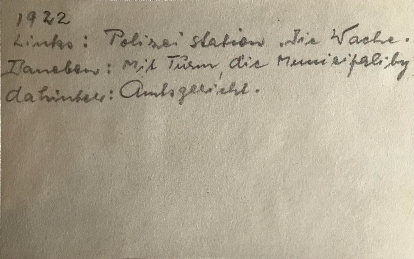 PC SWK 12.2. SWA Foto - Swakopmunder Polizei, Stadtverwaltung und Amtsgericht 1922