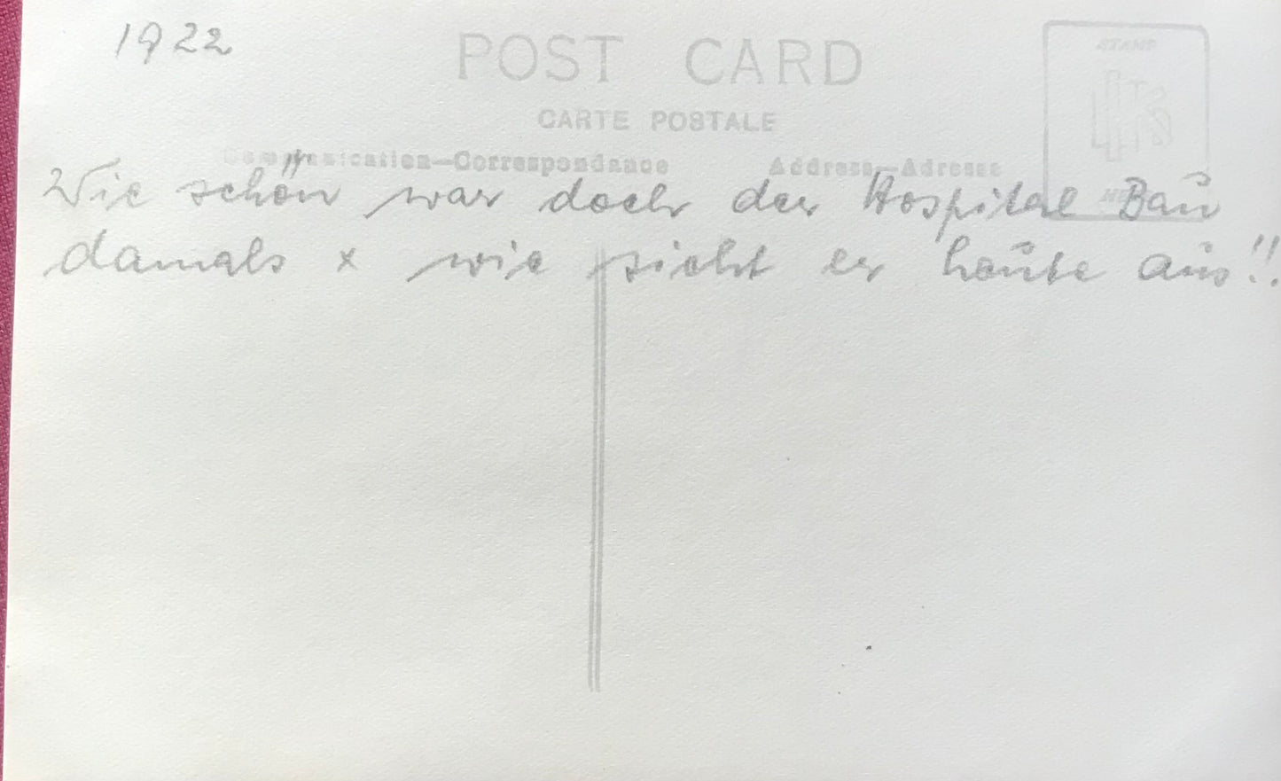 PC SWK 7.4. DSWA Postkarte - Hospital, Post und Leuchtturm, Swakopmund / GSWA postcard - Hospital, post office and lighthouse, Swakopmund