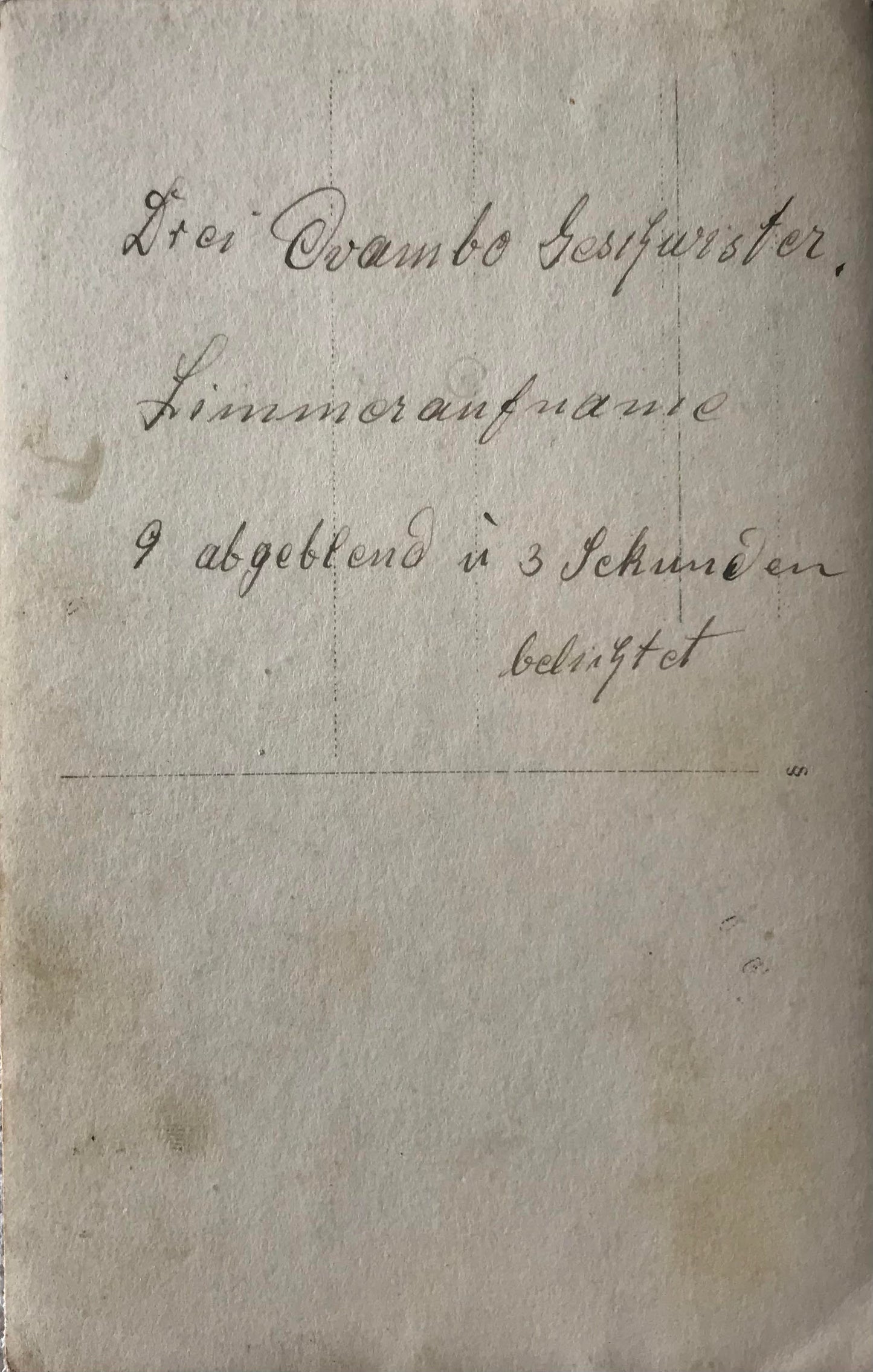 PC Tribes 10.5. DSWA Postkarte - 3 Owambogeschwister / GSWA postcard - 3 Owambo siblings