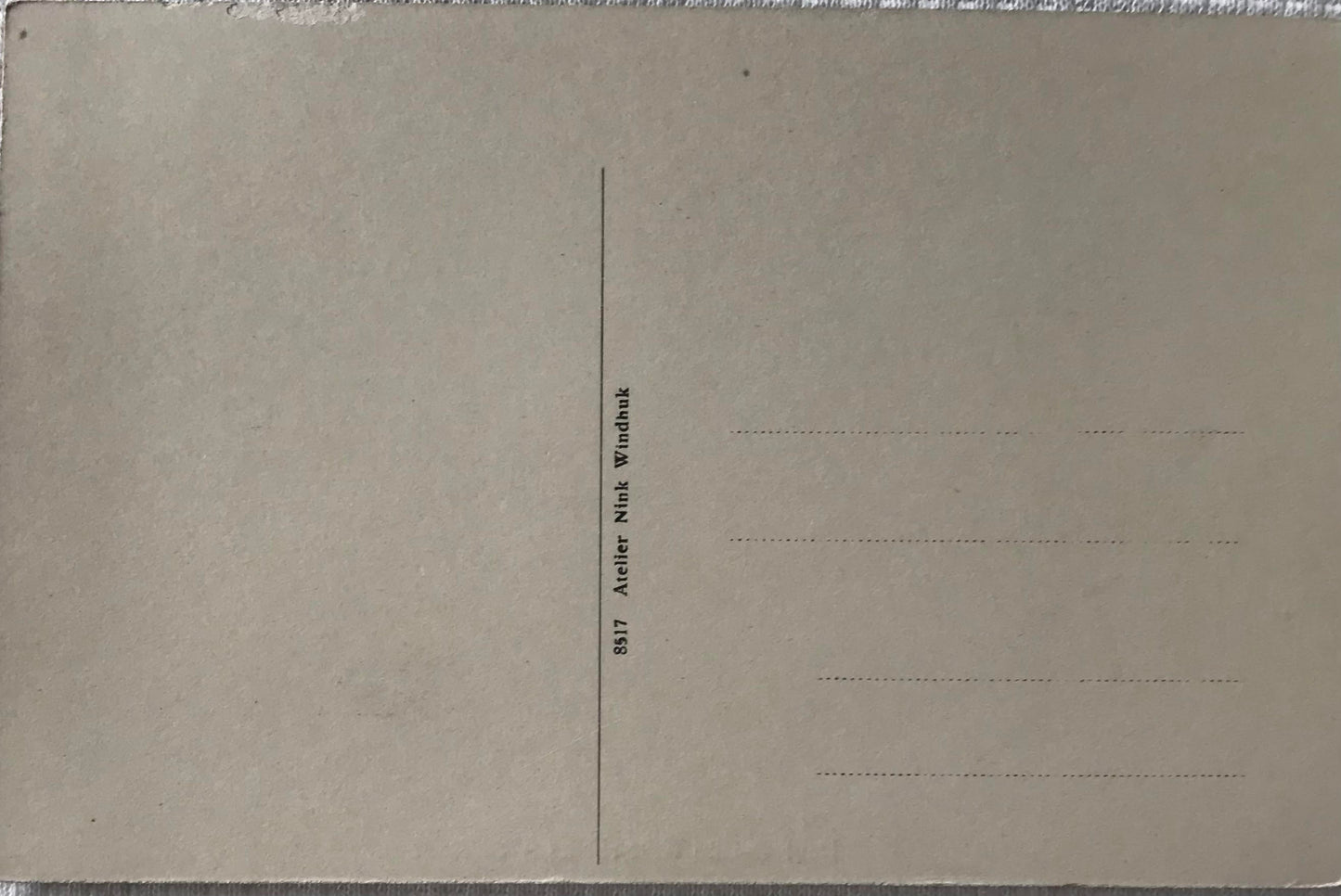 PC Tribes 12.2. DSWA Postkarte - Buschleute / GSWA post card - Bushmen