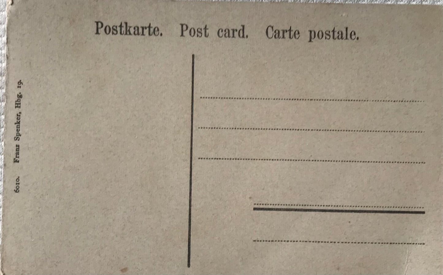 PC Tribes 14.5. DSWA Postkarte - Buschmann Familie / GSWA post card - Bushmen familie