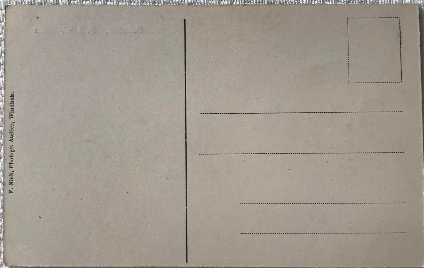 PC Tribes 15.6. DSWA Postkarte - Posierende Owambofrau im Schamafeld / GSWA post card - posing Owambo woman in a Schamafield