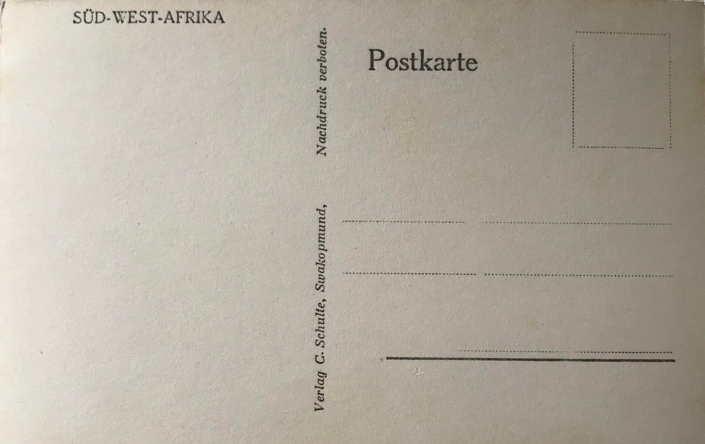 PC Tribes 16.3. DSWA Postkarte - Ovatjimbafrau / GSWA post card - Ovatjimbawoman