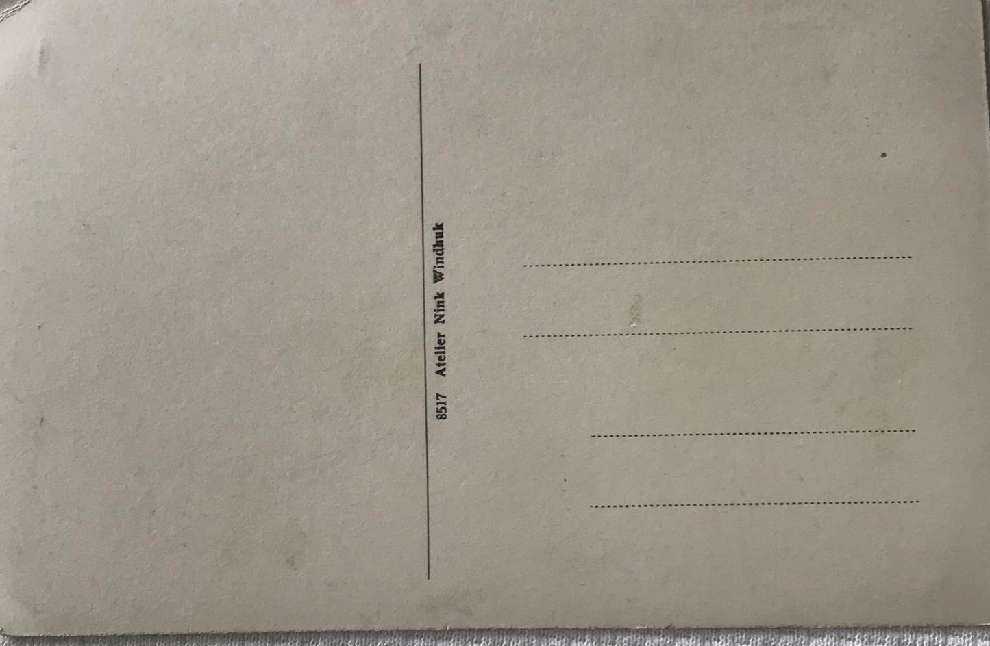 PC Tribes 17.2. DSWA Postkarte - Tanzende Owambos / GSWA post card - dancing locals