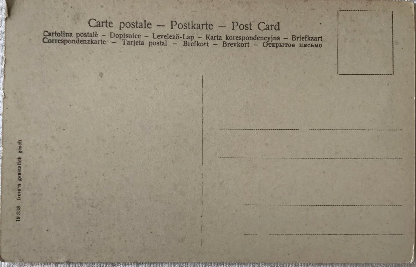 PC Tribes 3.4. DSWA Postkarte - Damaraland - Tauschhandel mit Hereros / GSWA postcard - Damaraland - trading with Hereros