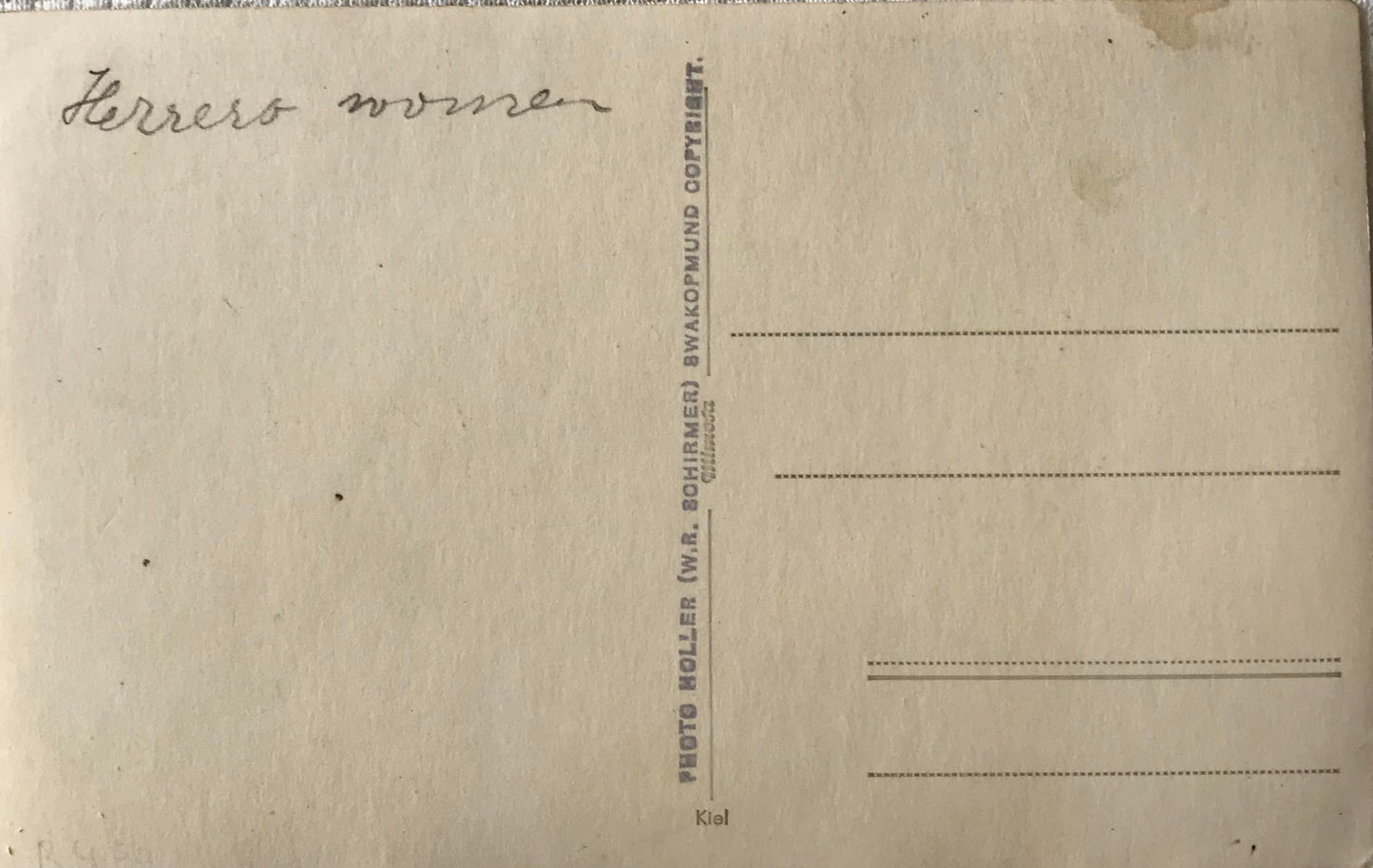 PC Tribes 4.5. SWA Postkarte - Hererofrau / SWA postcard - Hererwoman