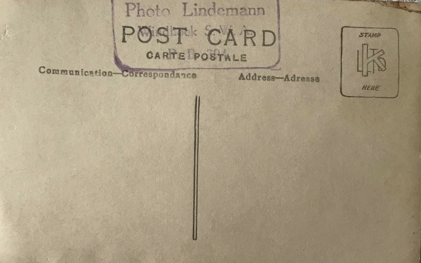 PC Tribes 5.5. DSWA Postkarte - Waschtag / GSWA - wash day