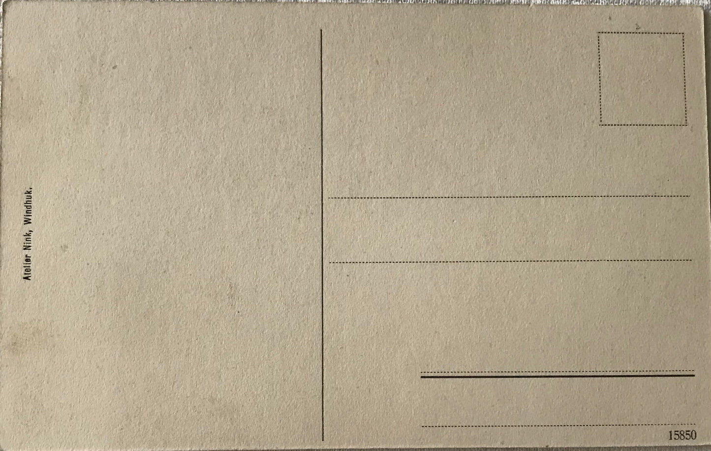 PC Tribes 8.2. DSWA Postkarte - 2 Schönheiten nehmen ein Bad / GSWA postcard - 2 beauties taking a bath