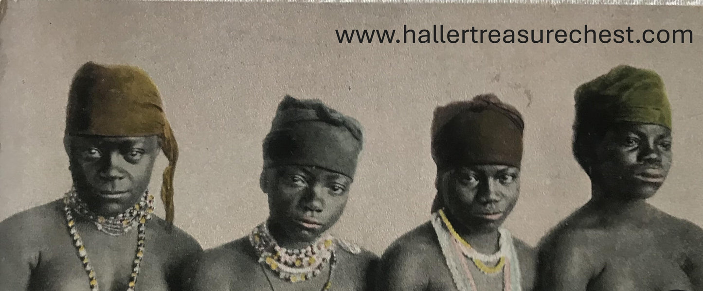 PC Tribes 9.3. DSWA Postkarte - Posierende Frauen / GSWA postcard - posing woman