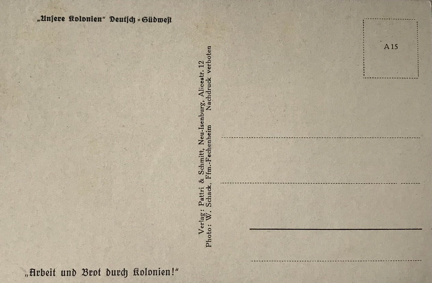 PC Tribes 9.4. DSWA Postkarte - Junger Fischer - Kavango Stamm / GSWA postcard - young Kavango fisher