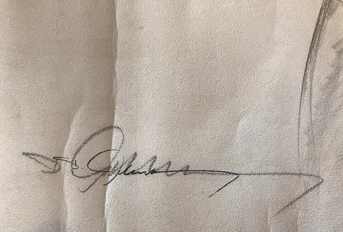 Prints 6.1. Original Bleistift Zeichnung - Himba, Namibia, 1985 / Original pencil drawing - Himba, Namibia, 1985, with artist's signature