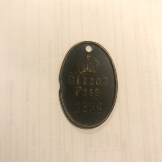GSWA Pass token: Gibeon Pass 2359