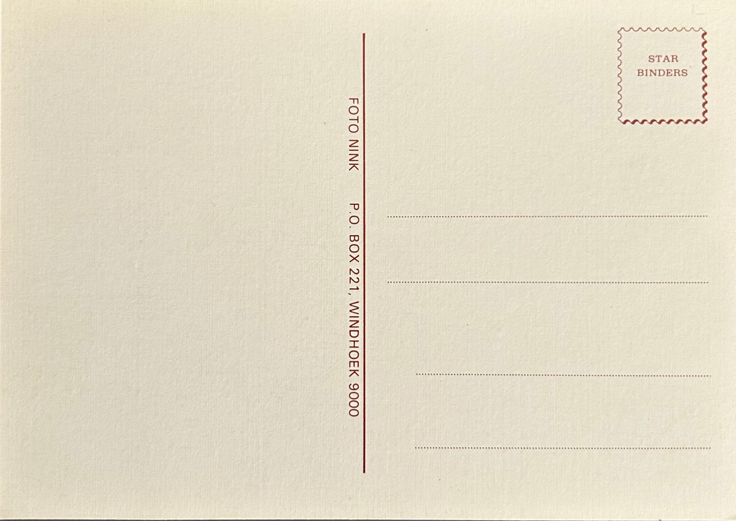 PC 0072 - Veste und Kriegerdenkmal in Windhuk, DSWA