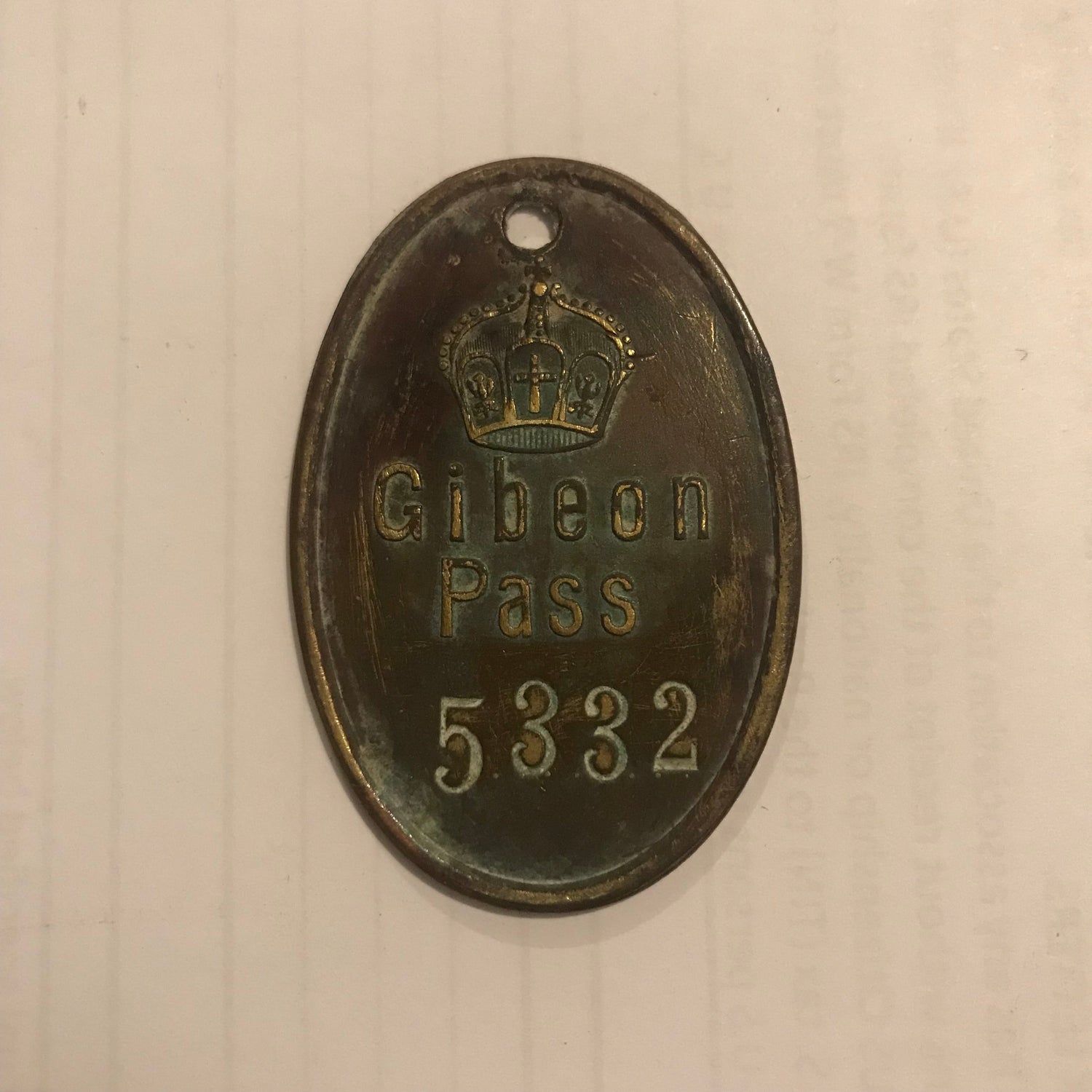 Tokens of GSWA / Passmarken von DSWA