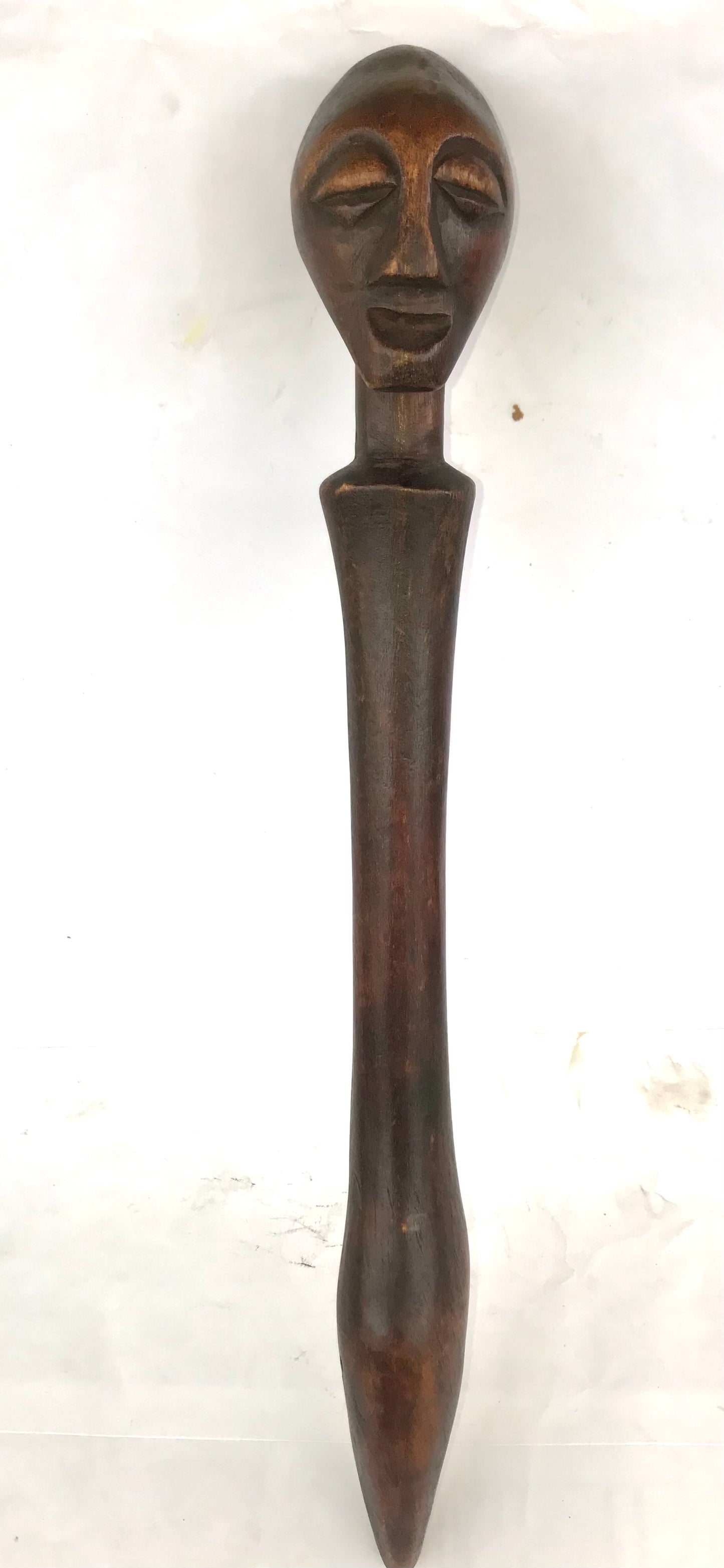 1.041 African Art: Kongo - Basonge tribe - Walking stick - 41cm