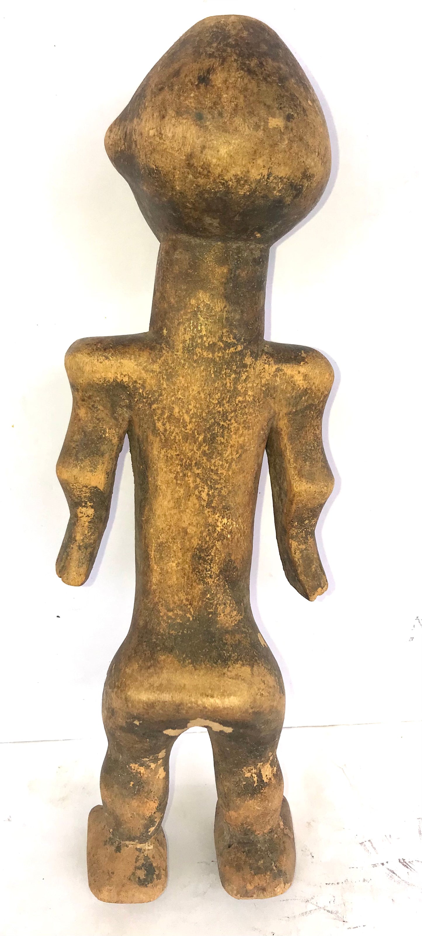 1.2003 African Art: Angola / Zambia - Chewa Tribe - Healing - Prosperity Figure - 26cm