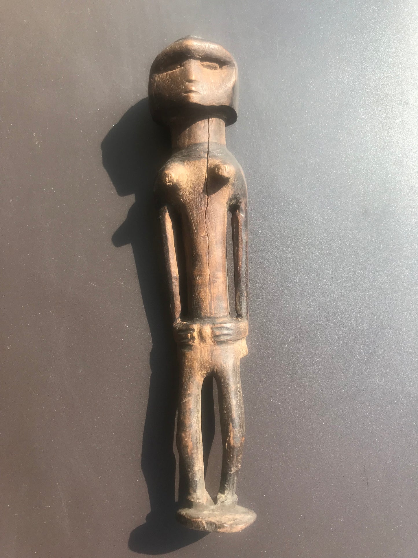 2.182 African Art: Tanzania - Makonde tribe - Ancestor prosperity / protection - 24cm