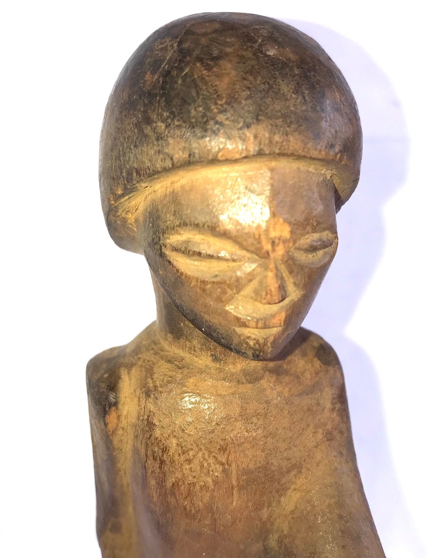 3.047 African Art: Angola - Tschokwe tribe - Healing figure - 21cm