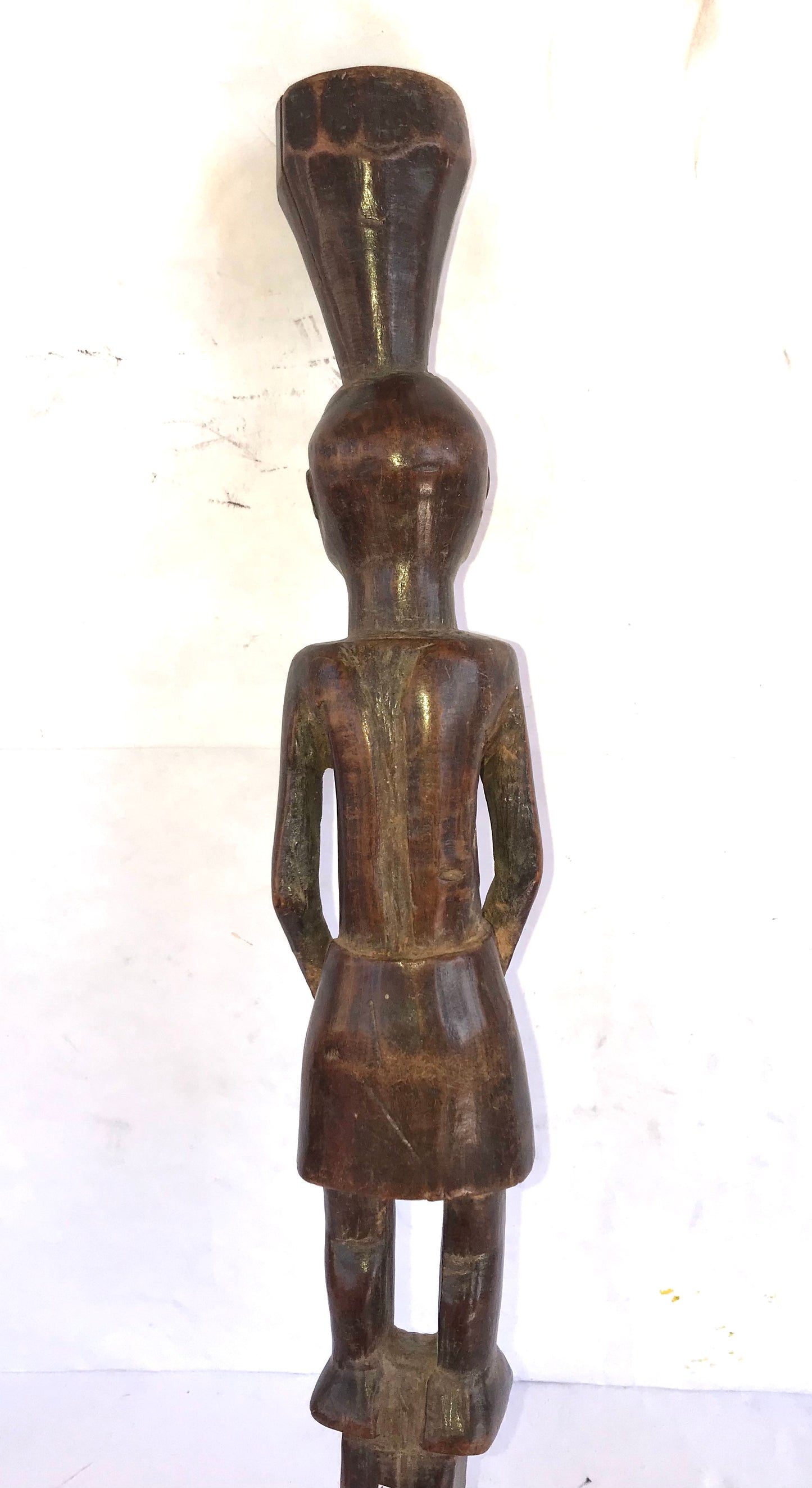 3.061 African Art: Tanzania - Nyamwezi tribe - Scepter / walking stick - 34cm