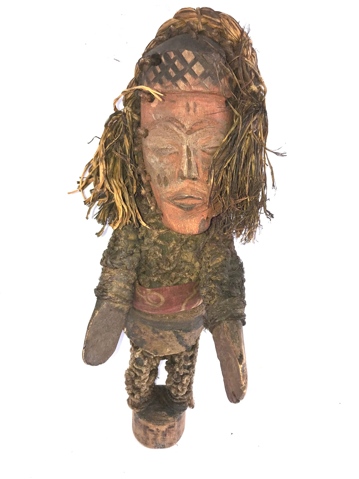 3.069 African Art: Angola - Tschokwe tribe - Protection Fetish - 27cm