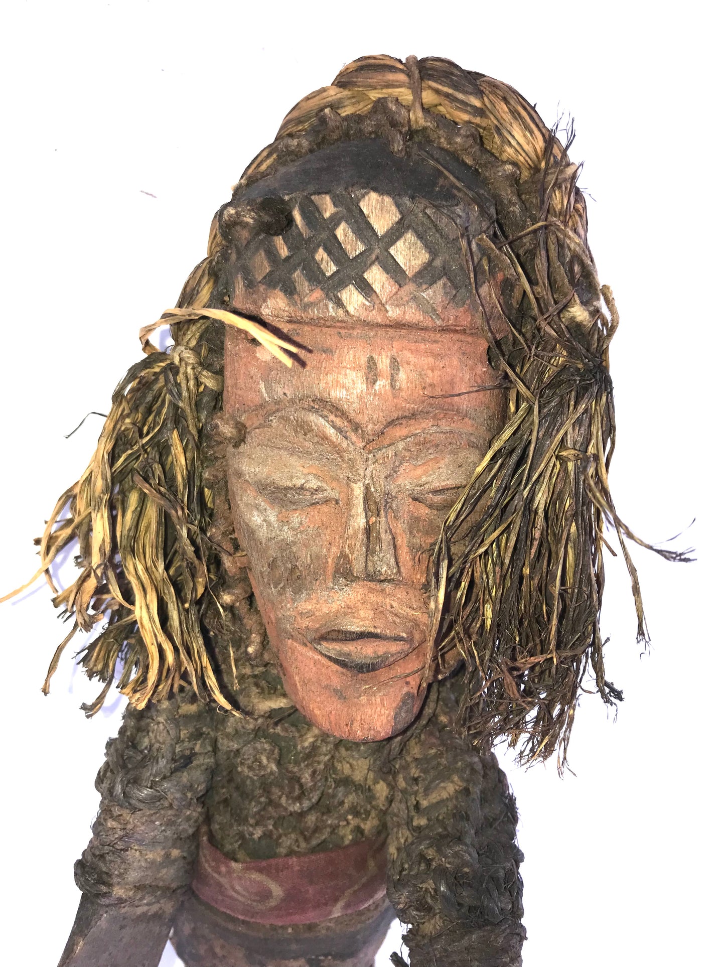 3.069 African Art: Angola - Tschokwe tribe - Protection Fetish - 27cm