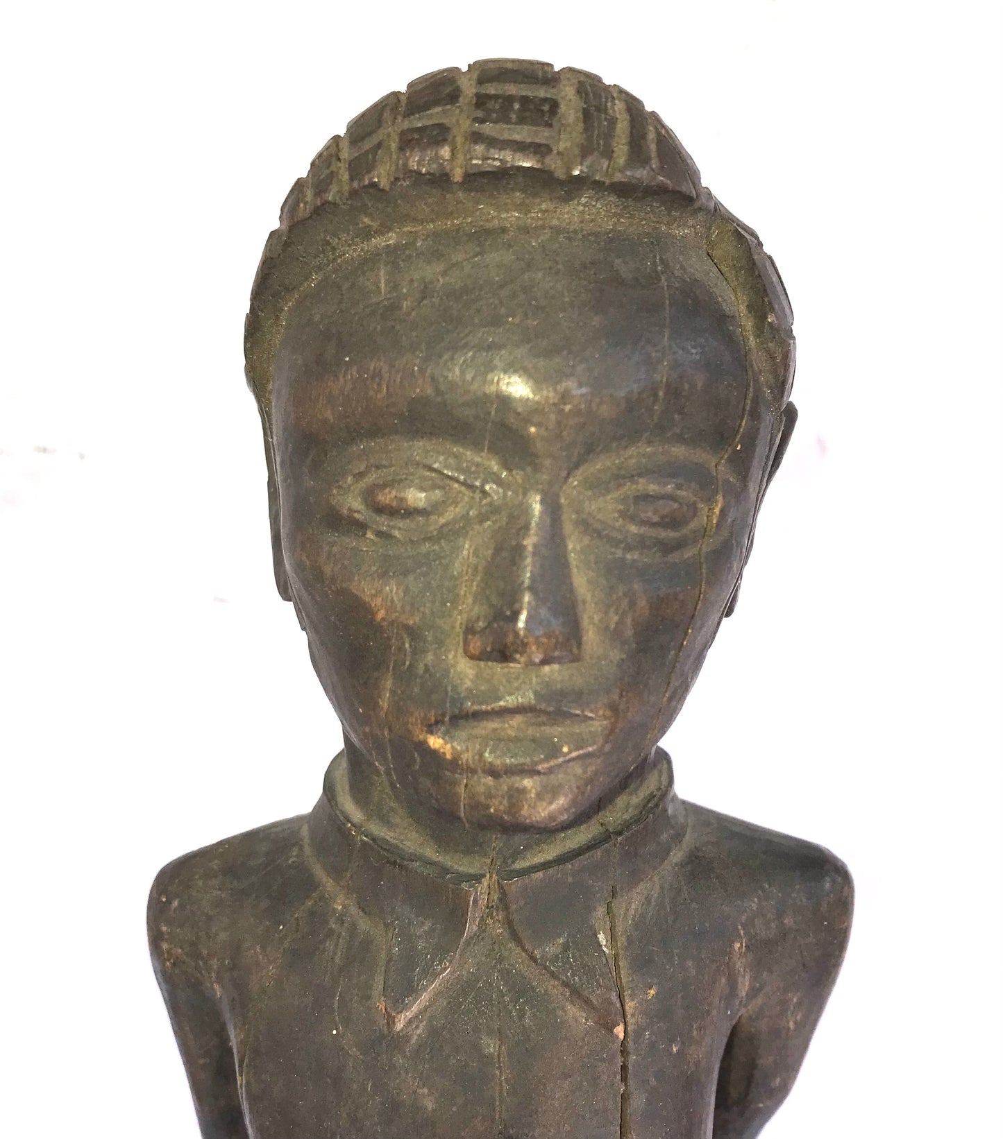 3.212 African Art: Namibia - Kavango tribe - Traditional Colonial figure - 35cm