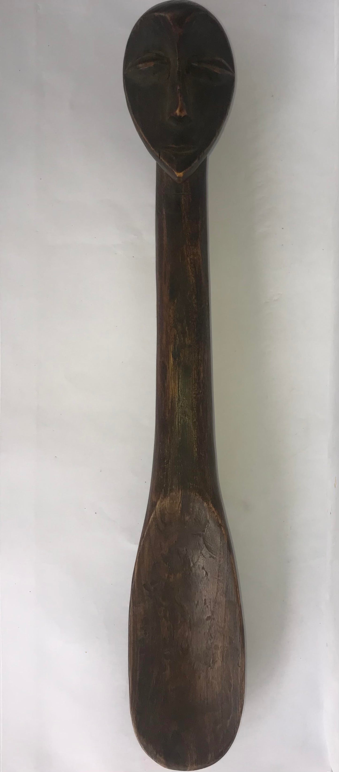 4.001 African Art: Kongo - Warega tribe - Traditional spoon - 36cm