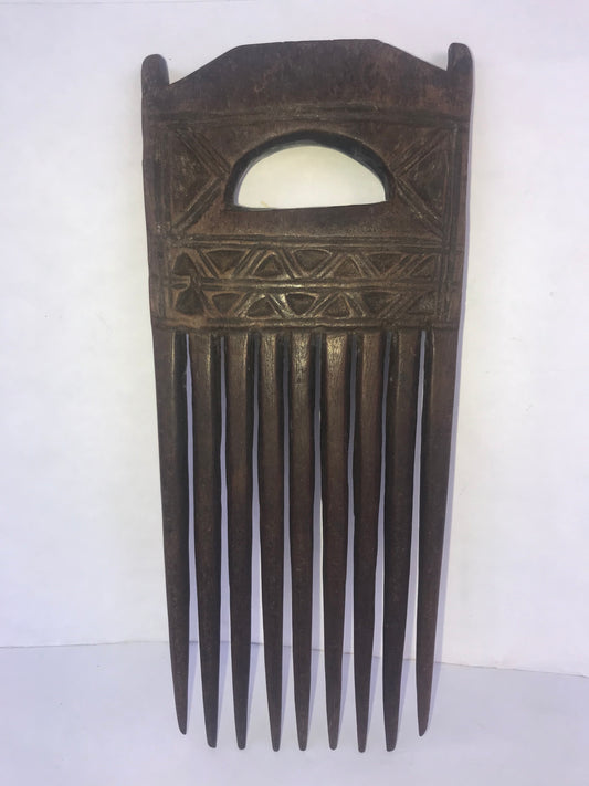4.273.2 African Art: Namibia - Kavango tribe - Wedding Comb - 18cm