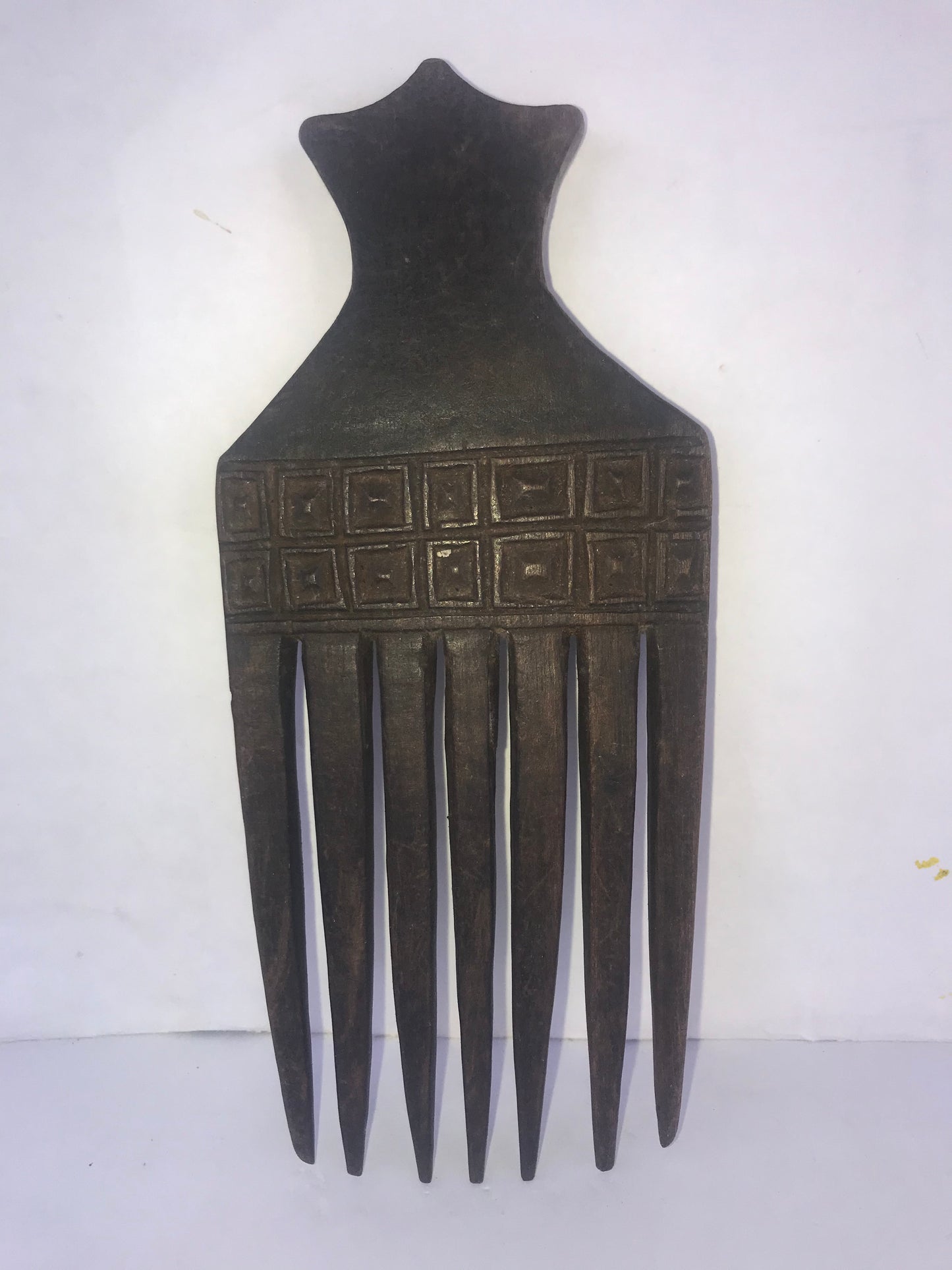 4.274.3 African Art: Namibia - Caprivi tribe - Wedding comb - 16cm