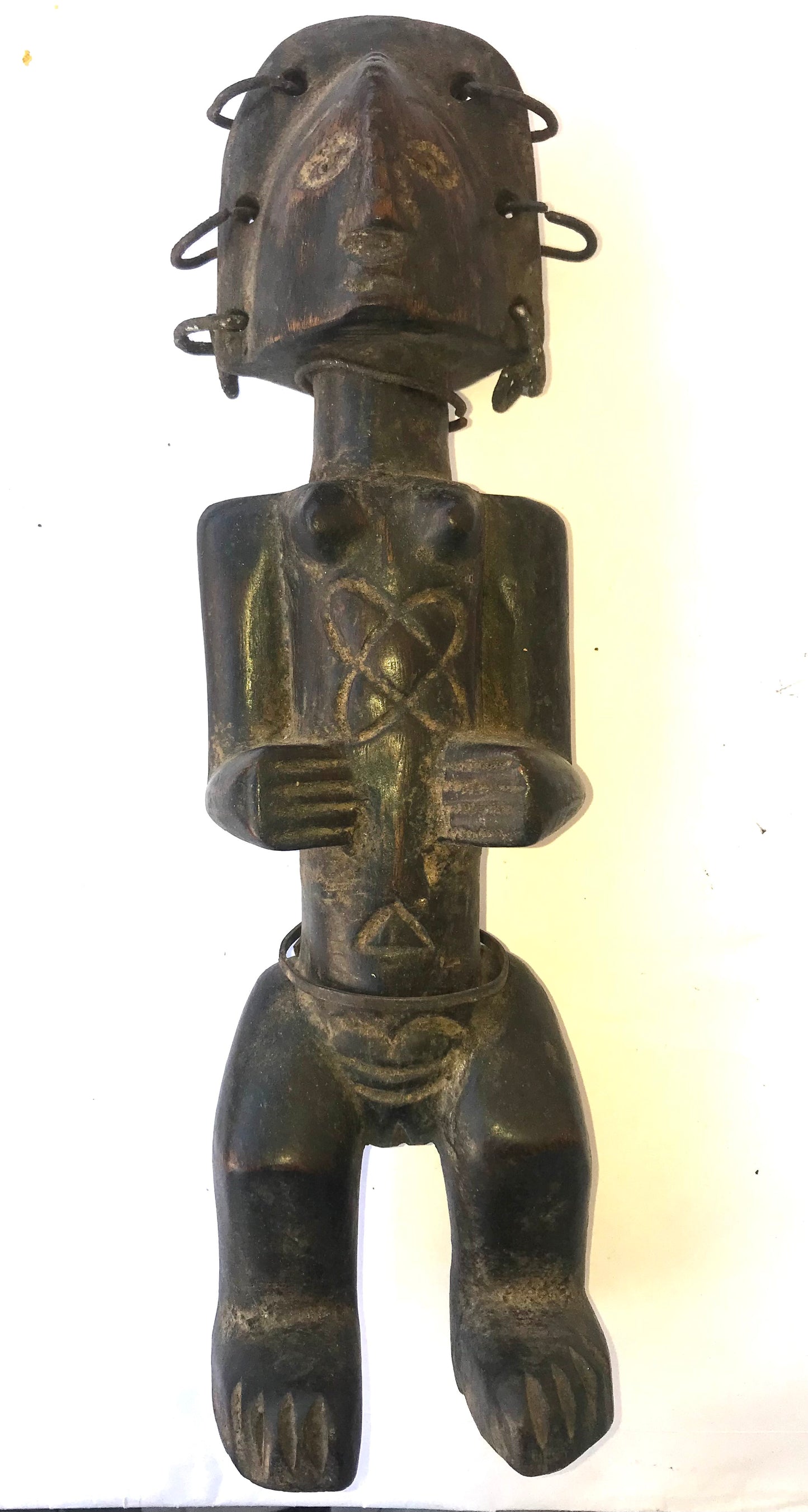 5.2214 African Art: Kongo - Tabwa tribe - Ancestor protection - 36cm