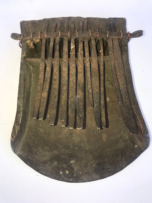 6.029 African Art: Namibia - Caprivi tribe - Musical instrument Kalimba - 19cm