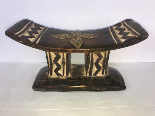 6.2211 African Art: Cameroon - Tikar tribe - Neck rest - 12cm