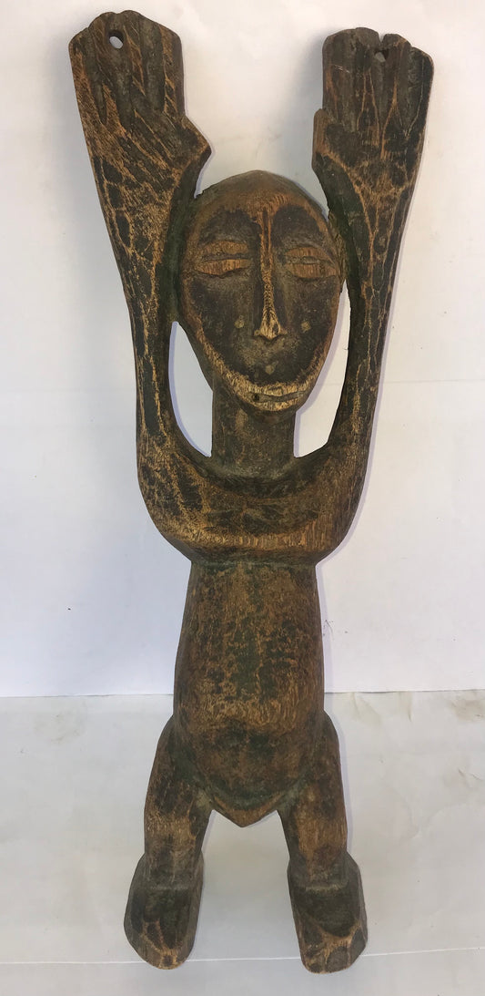 6.2216.2 African Art: Kongo - Warega - Thanksgiving and Ancestor protection - 37cm