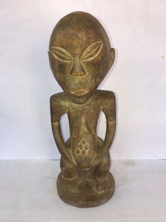 6.2217.2 Kongo: Warega tribe - Fertility and Healing figure - 28cm