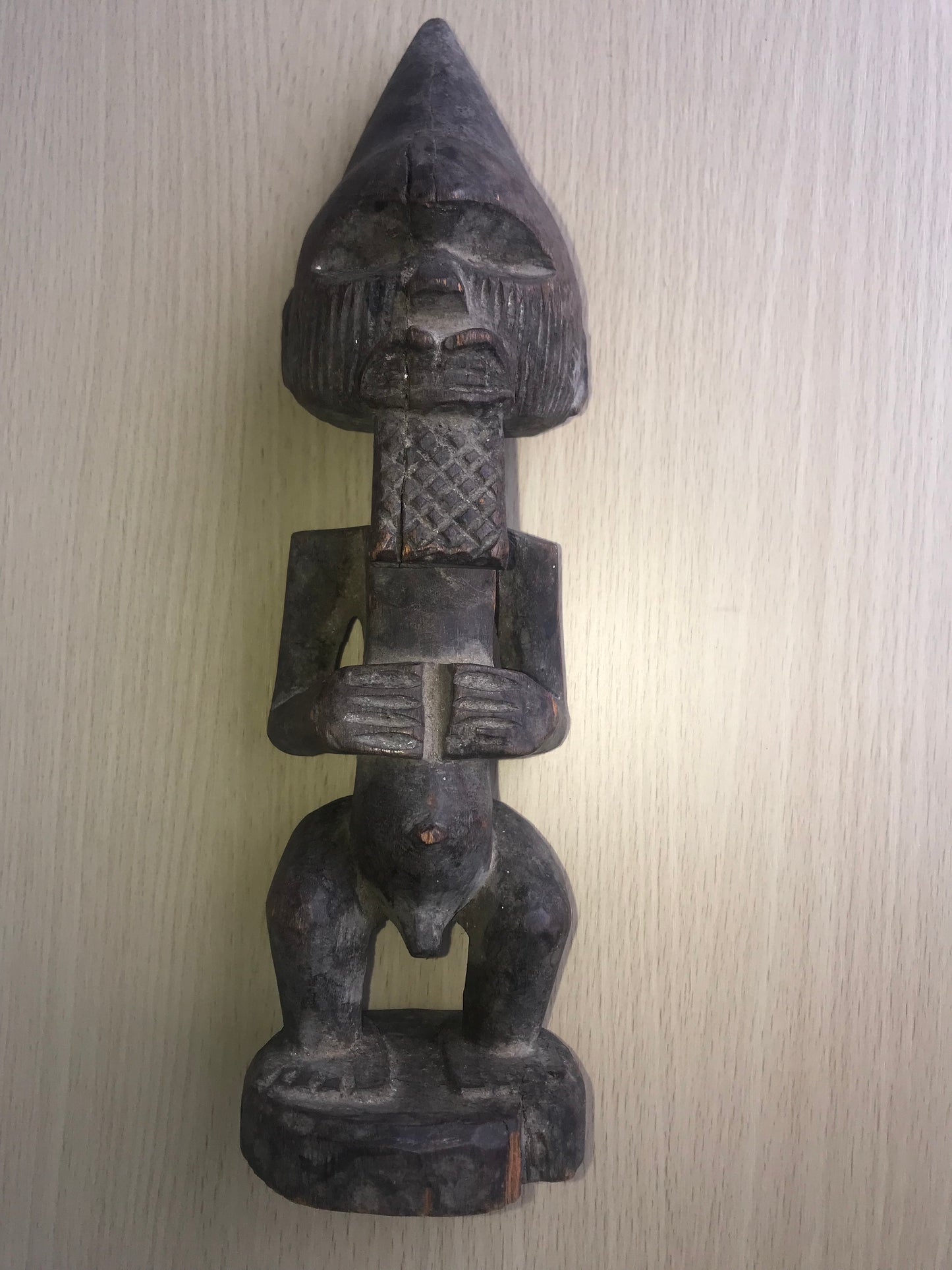 7.2223 African Art: Kongo - Bakongo tribe - Protection - 29cm