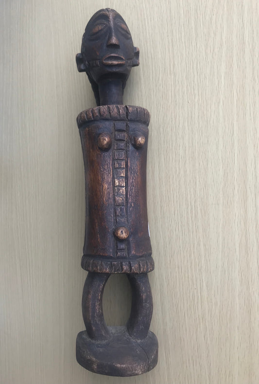 7.2225 African Art: Kongo - Tabwa tribe - Fertility figure - 31cm