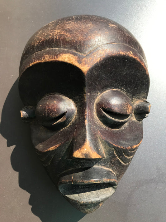8.2239 African Art: Kongo - Pende tribe - Initition mask - 28cm