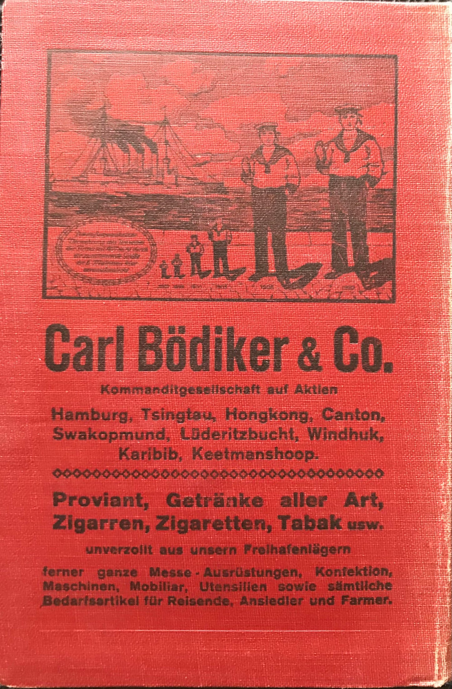 Book 0003 - Original Taschenbuch für Südwest-Afrika 1913, sechster Jahrgang -  Schwabe, Kuhn, Fock - Berlin, Dietrich Reimer (Ernst Bohlen)