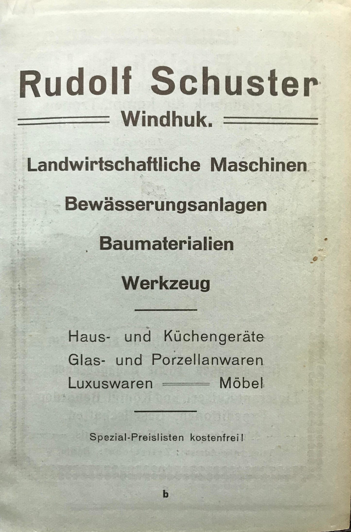 Book 0003 - Original Taschenbuch für Südwest-Afrika 1913, sechster Jahrgang -  Schwabe, Kuhn, Fock - Berlin, Dietrich Reimer (Ernst Bohlen)