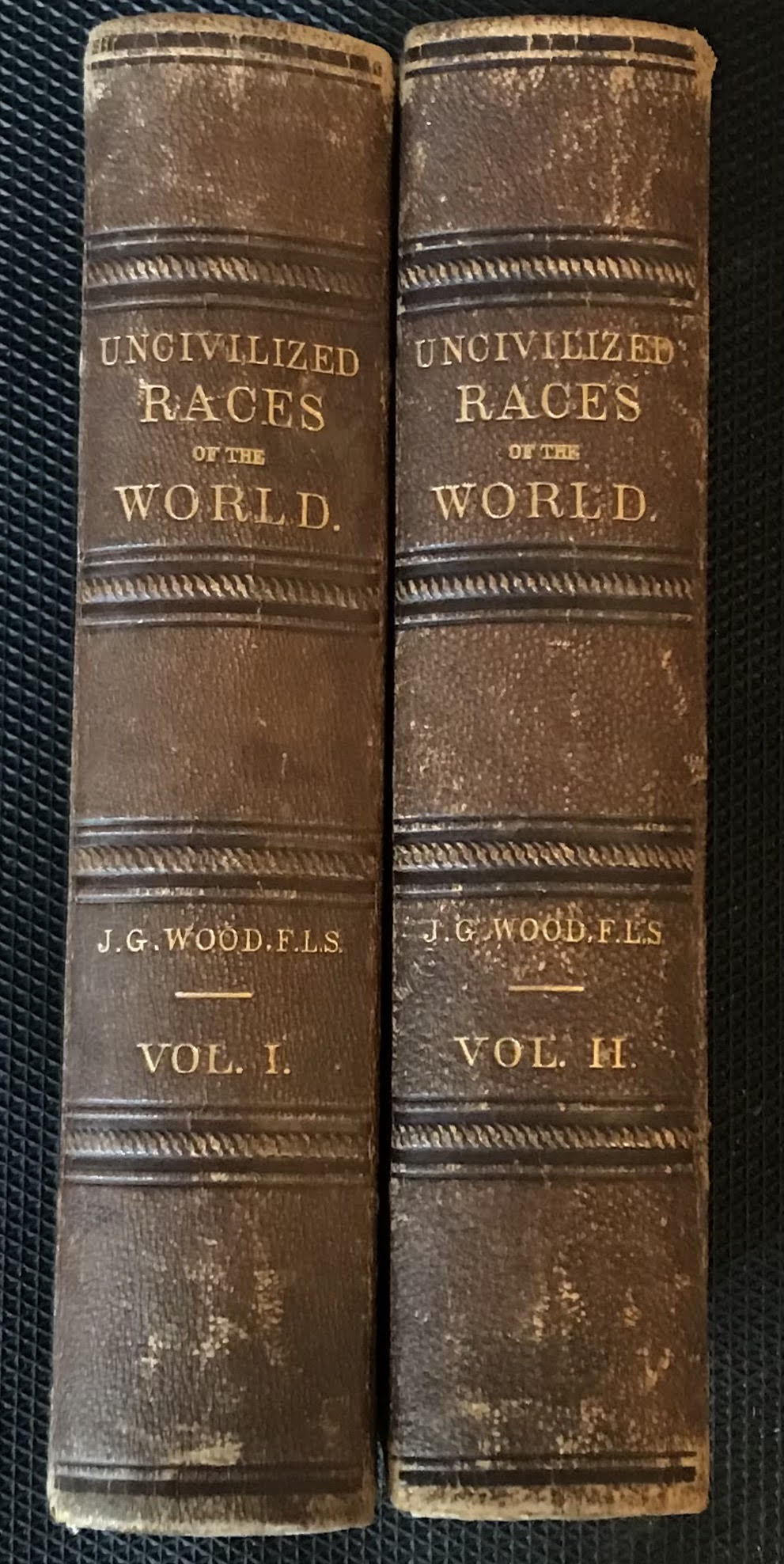Book 0009 - Book 0010 - Uncivilized Races of the World - J.G.Wood - Volume I - II, 1878
