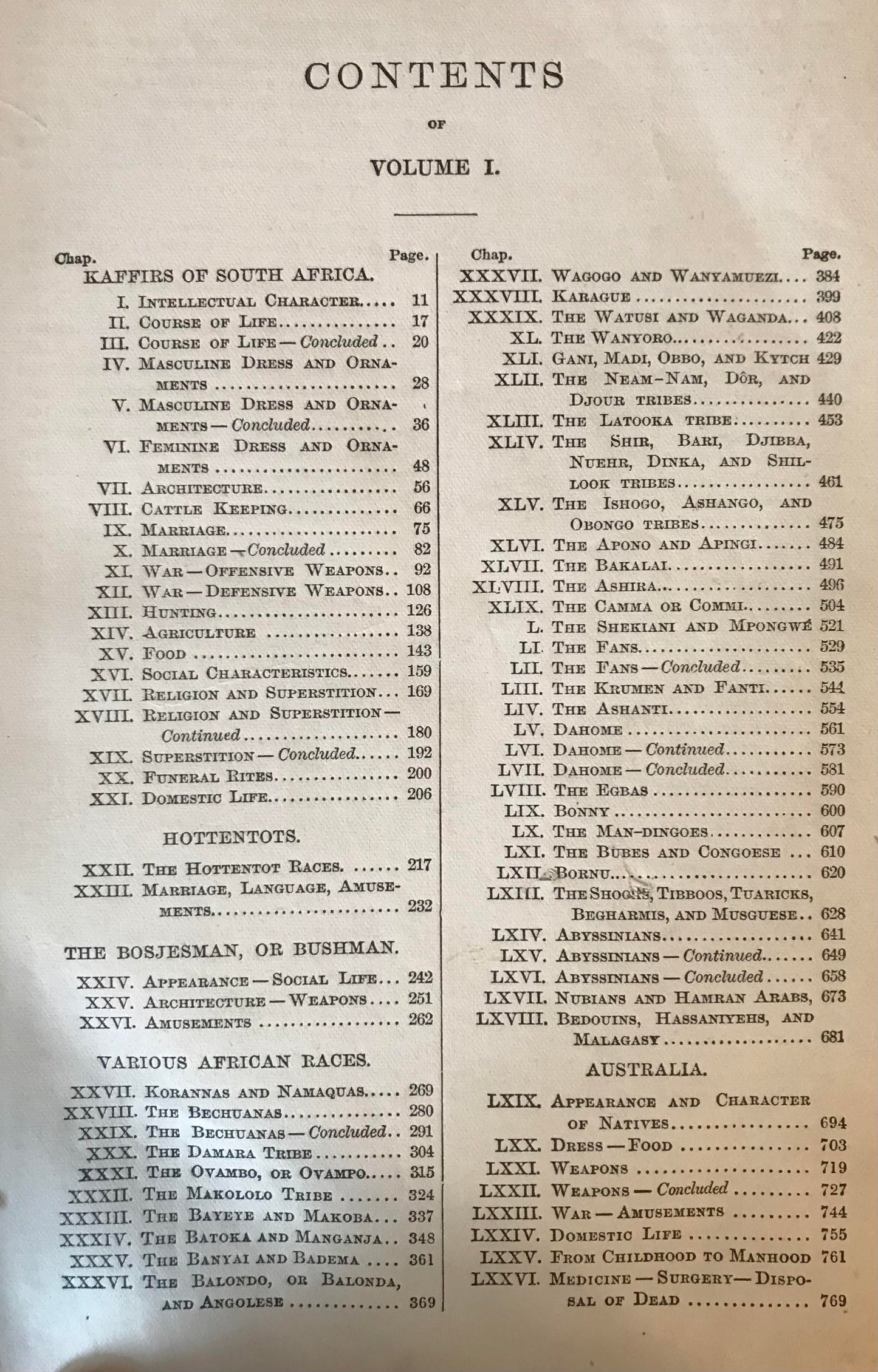 Book 0009 - Book 0010 - Uncivilized Races of the World - J.G.Wood - Volume I - II, 1878