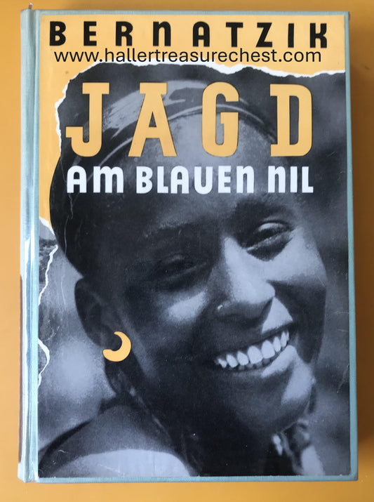 Book 2.17. Sudan, Afrika - Jagd am blauen Nil - Typen und Tiere in Sudan, 1953 / Hunt at the blue Nile
