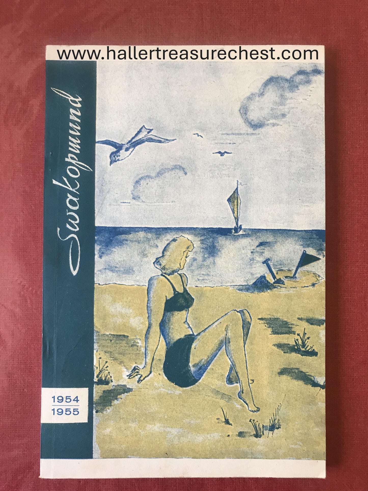 Book 2.21. - SWA - Swakopmund 1954/55 - dreisprachiges Jahrbuch / trilingual annual