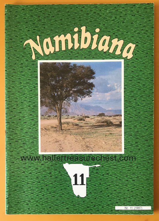 Book 2.3. Namibiana, Nr.11 - 1987 - Mitteilungen der ethnologisch-historischen Arbeitsgruppe